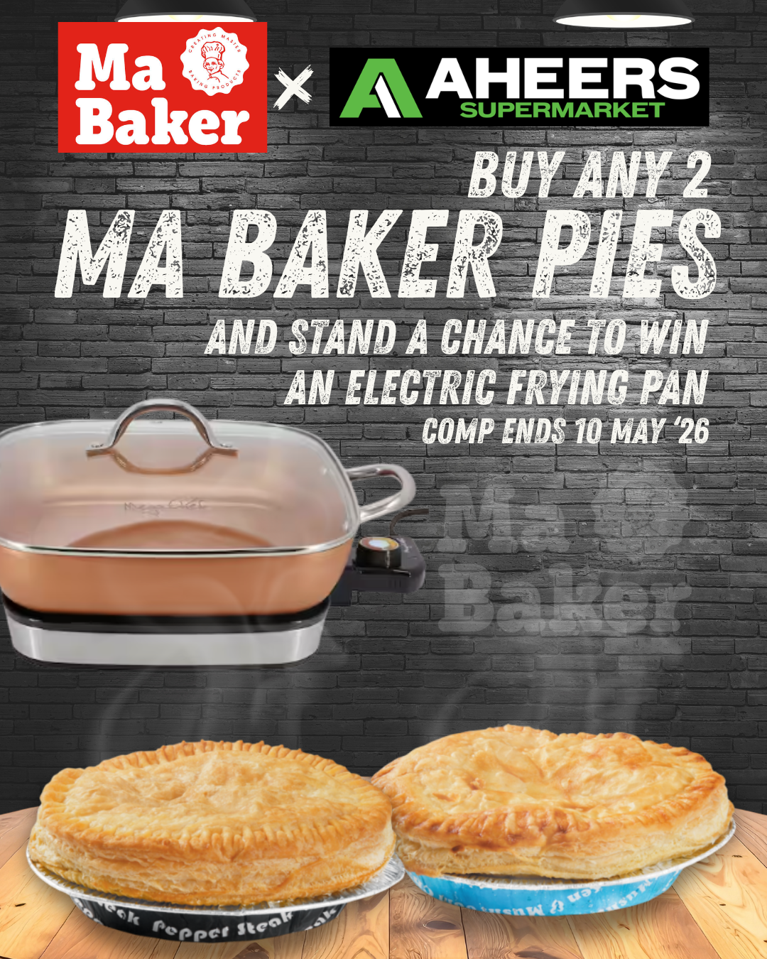Ma Bakers Competition - Win an Electric Frying Pan